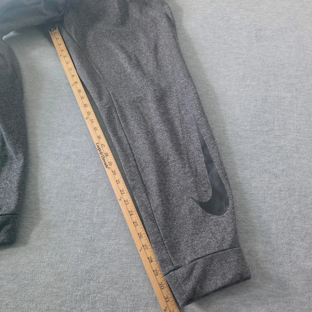 Nike Dri-FIT Mens Joggers XXL Tall Heathered Gray Fleece Tapered Sweatpants